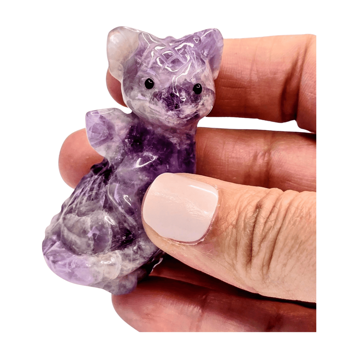 Amethyst Baby Dragon - 2 inches