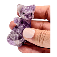 Amethyst Baby Dragon - 2 inches