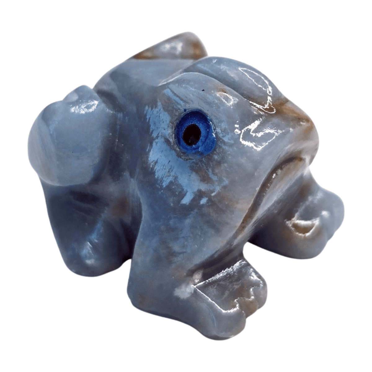 Angelite Frog - Extra Small