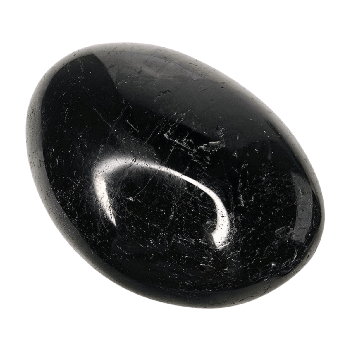 Black Tourmaline Palm Stone