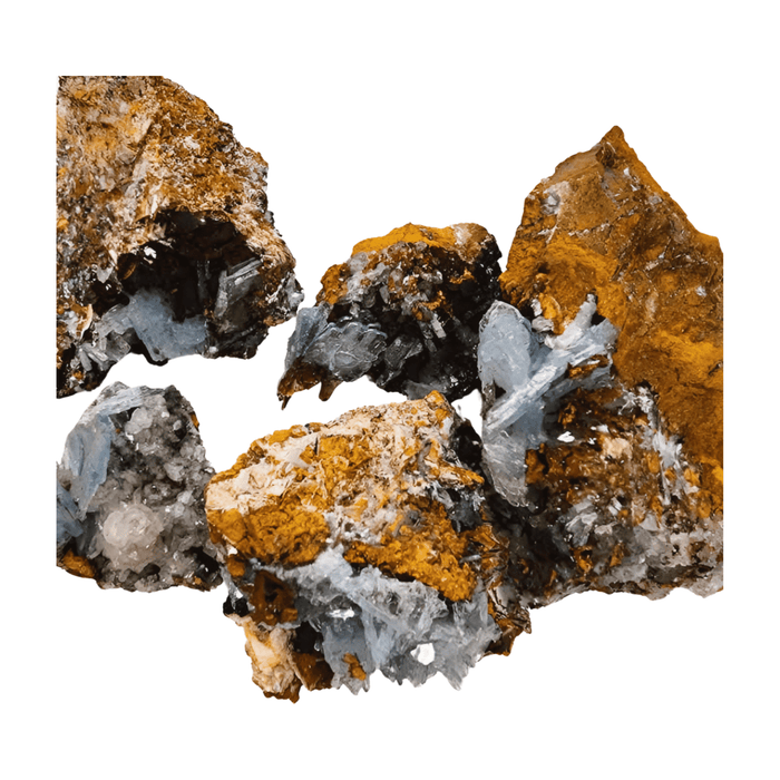 Blue Barite Specimen