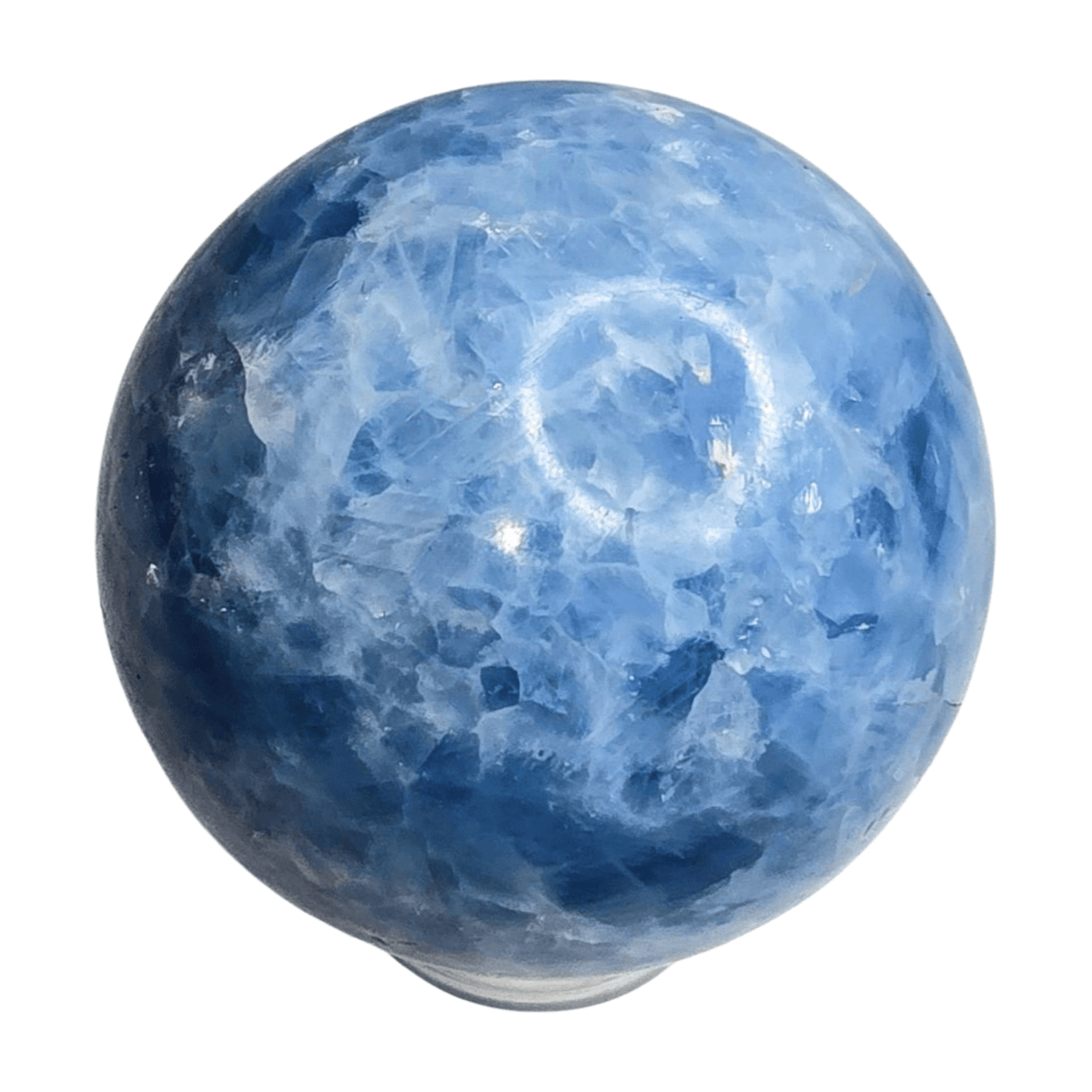 Blue Calcite Sphere