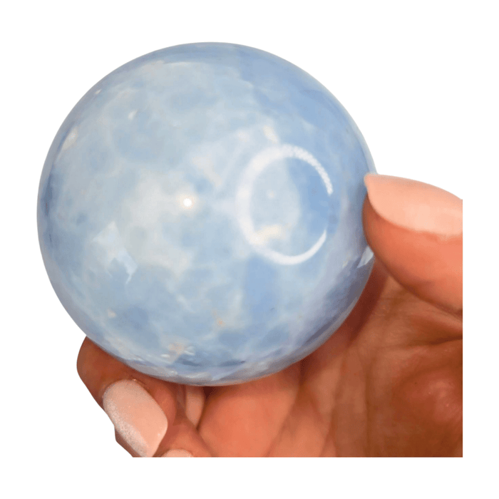 Blue Calcite Sphere