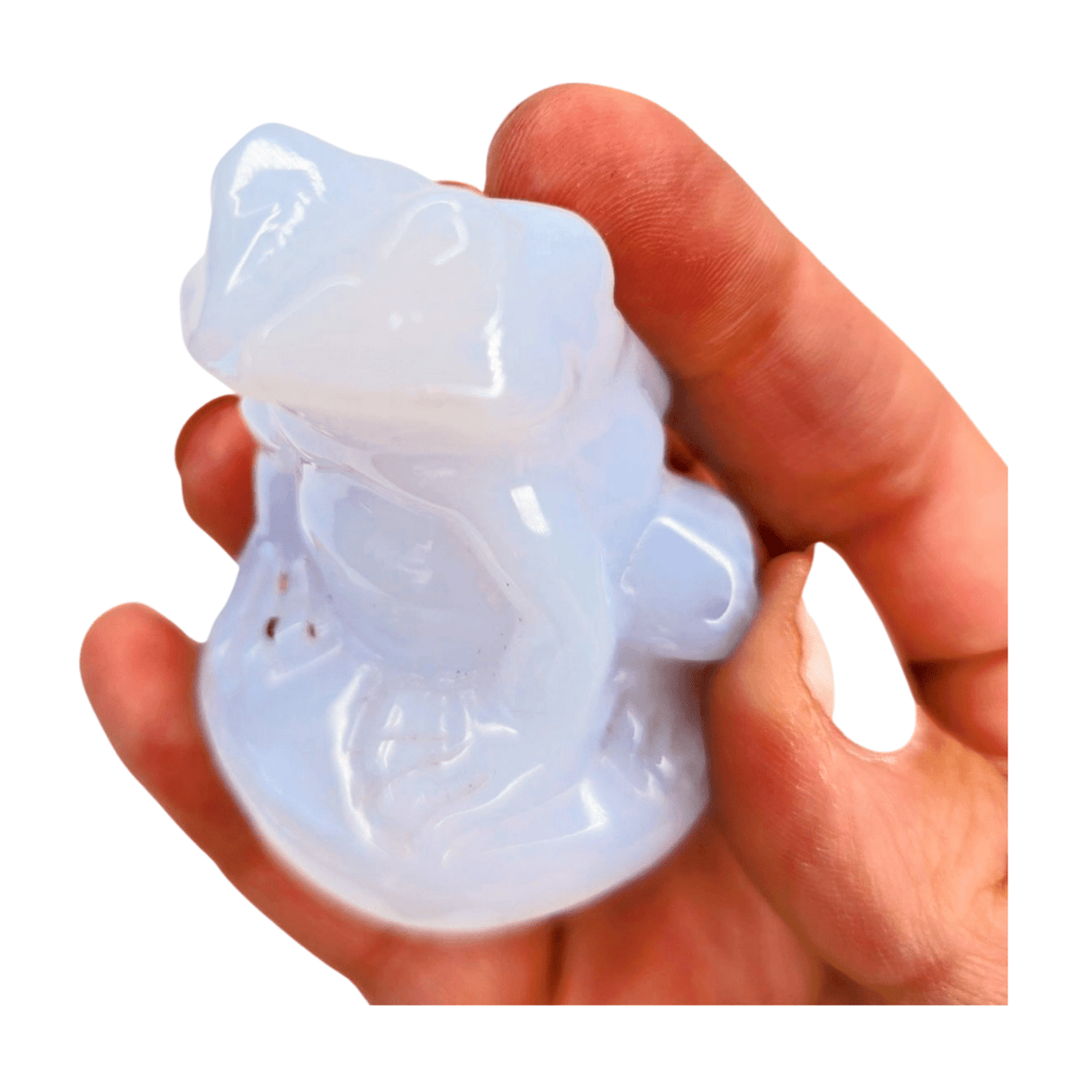 Chalcedony Singing Frog