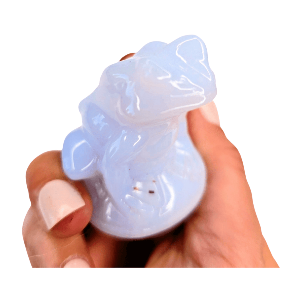 Chalcedony Singing Frog