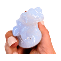 Chalcedony Singing Frog