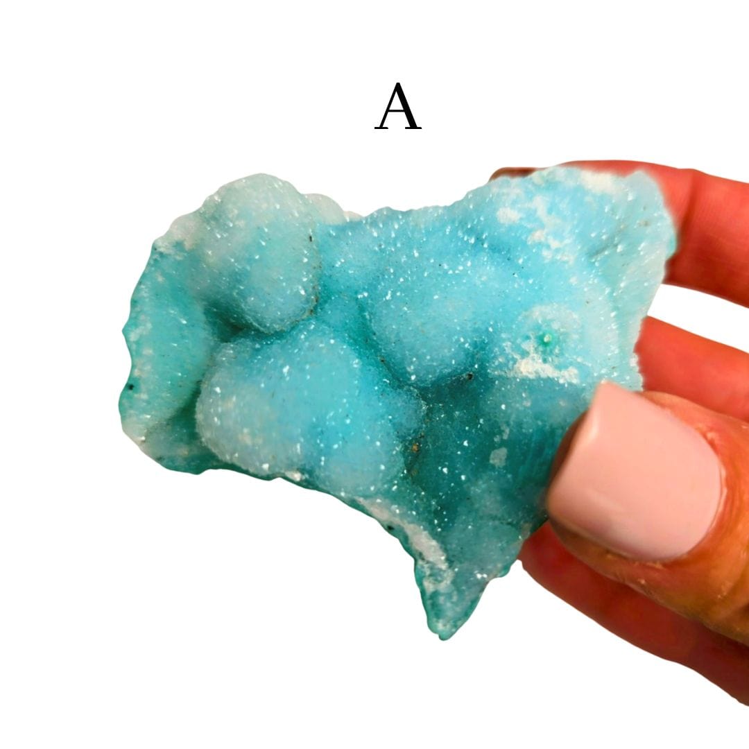 Chrysocolla Quartz Druzy Specimen