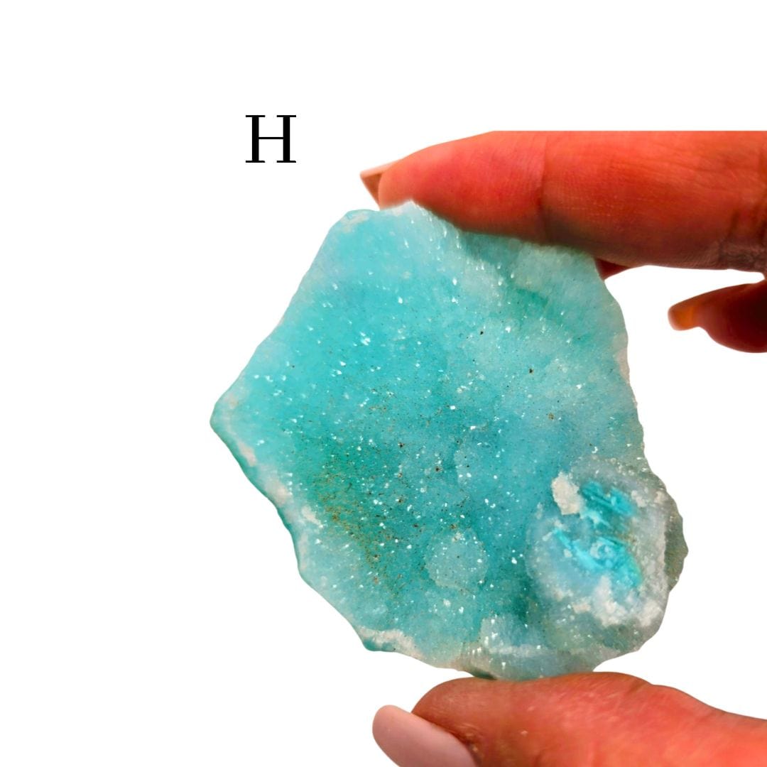 Chrysocolla Quartz Druzy Specimen