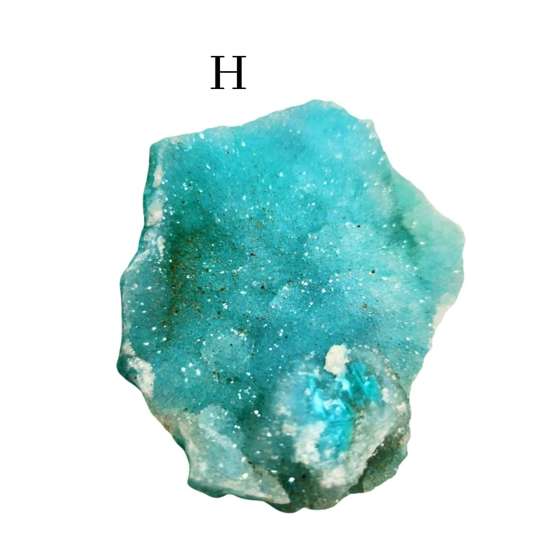 Chrysocolla Quartz Druzy Specimen