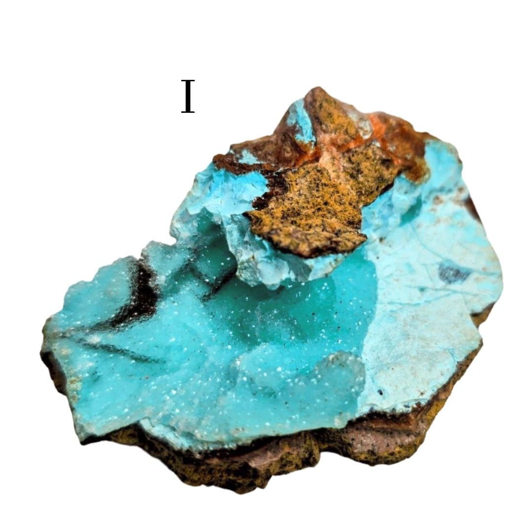 Chrysocolla Quartz Druzy Specimen