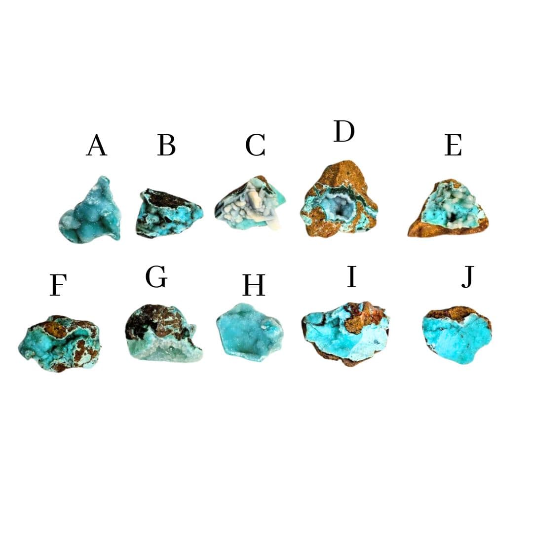 Chrysocolla Quartz Druzy Specimen