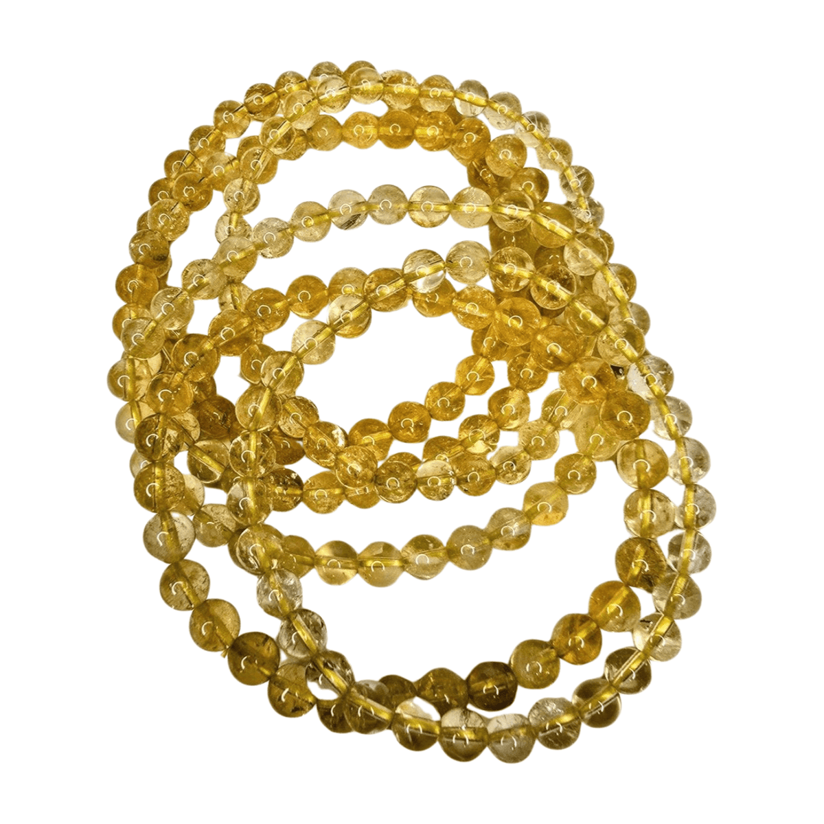 Citrine Bracelet  (6mm Beads)