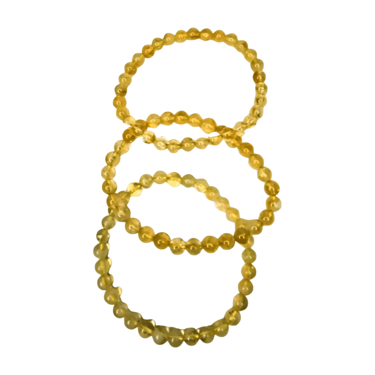 Citrine Bracelet  (6mm Beads)