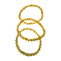 Citrine Bracelet  (6mm Beads)