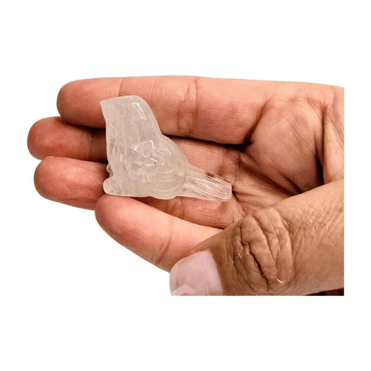 Clear Quartz Bird - Small