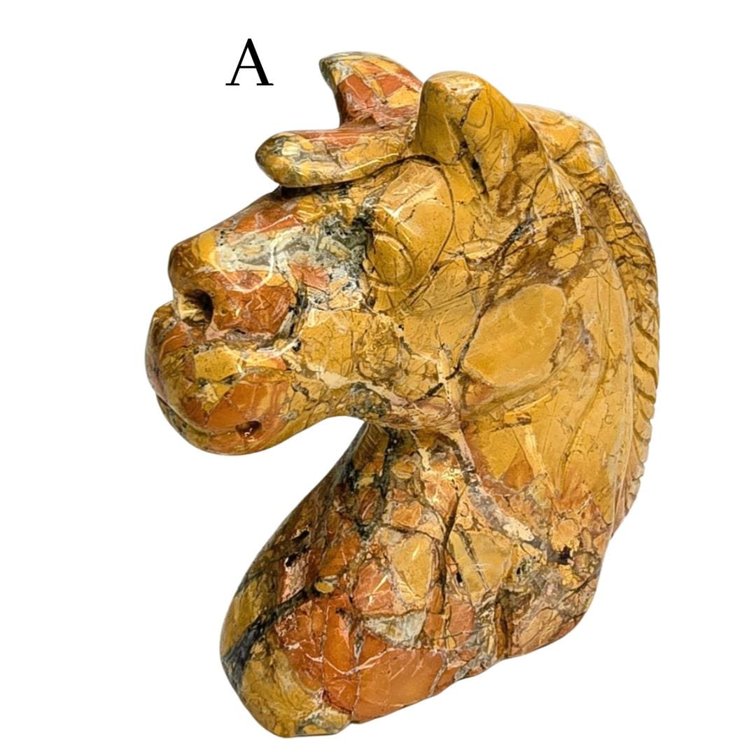 Crazy Lace Agate Horse