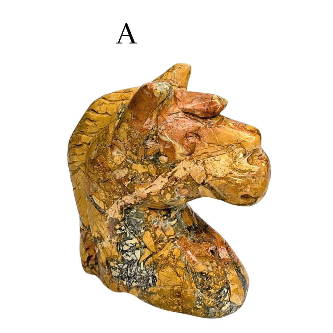 Crazy Lace Agate Horse