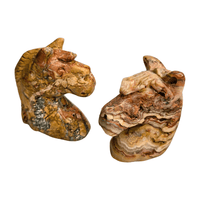 Crazy Lace Agate Horse