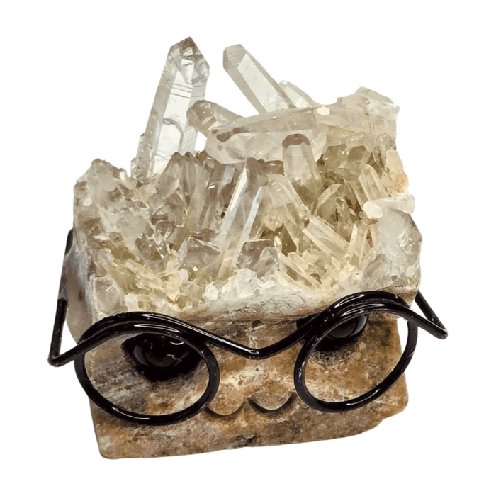 Mini Crystal Friend with Glasses