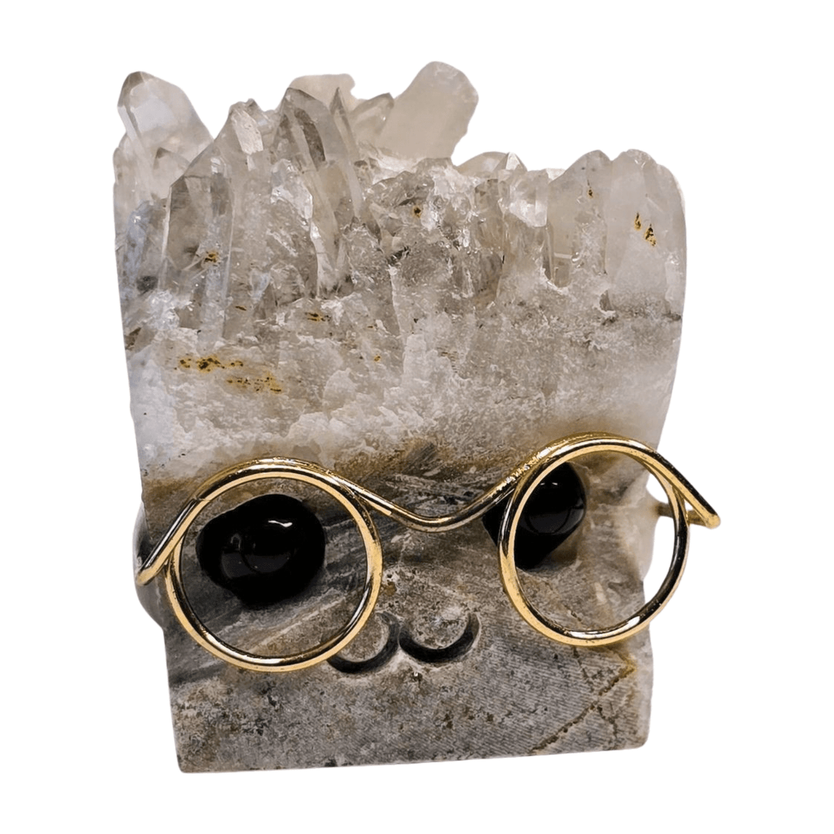 Mini Crystal Friend with Glasses