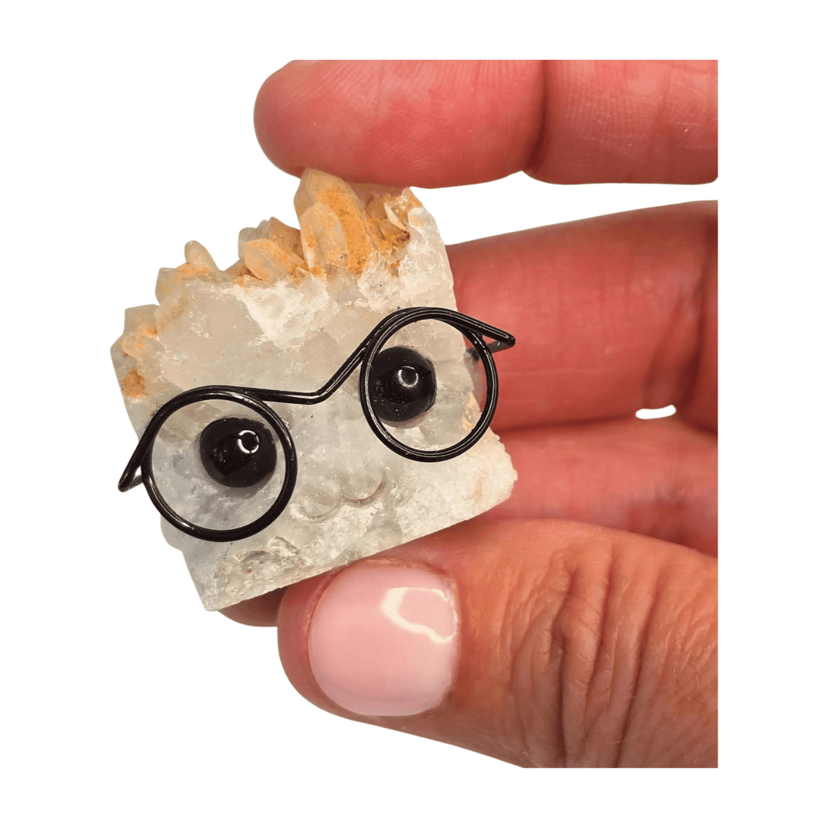 Mini Crystal Friend with Glasses