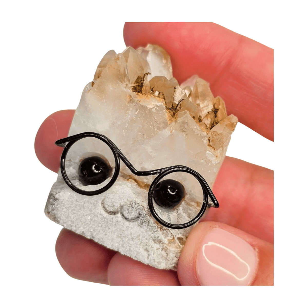 Mini Crystal Friend with Glasses