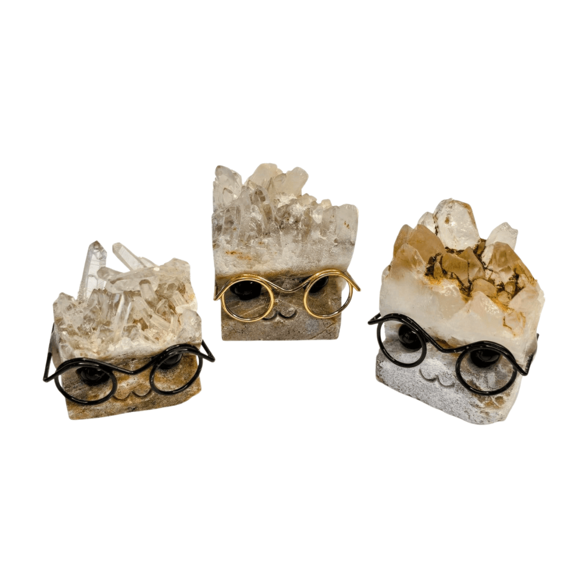 Mini Crystal Friend with Glasses