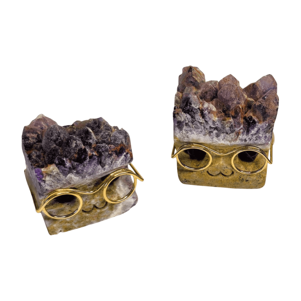 Mini Crystal Friend with Glasses