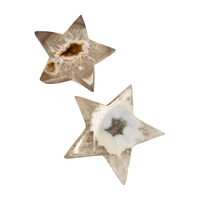 Druzy Quartz Star