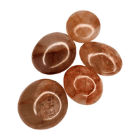 Fire Quartz Palm Stone