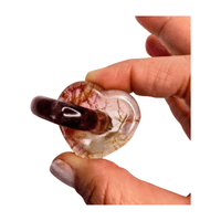 Fluorite Double Heart