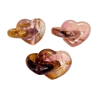 Fluorite Double Heart