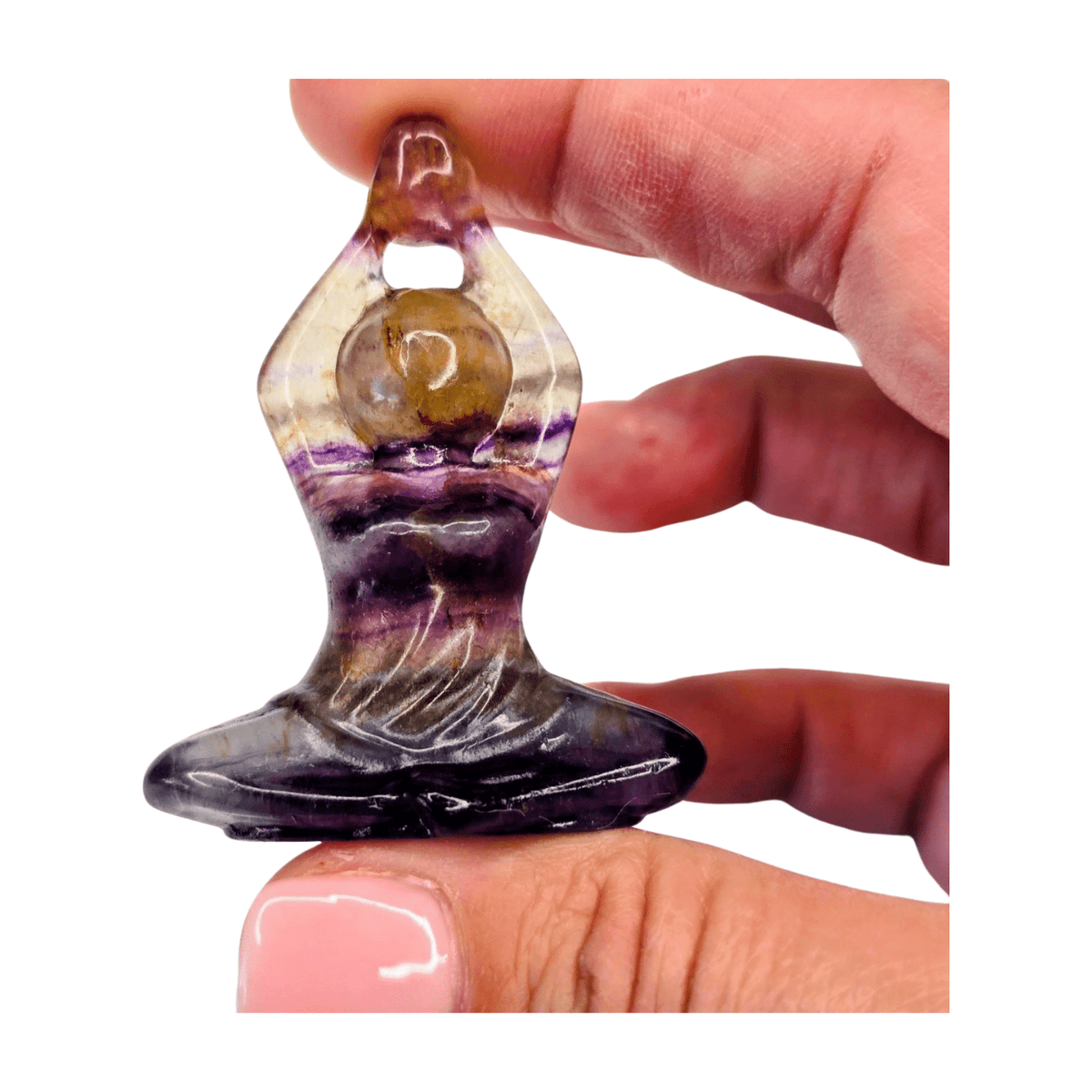 Fluorite Yogi