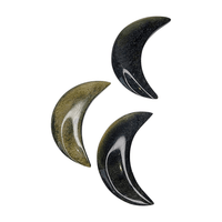 Gold Sheen Obsidian Moon - Small