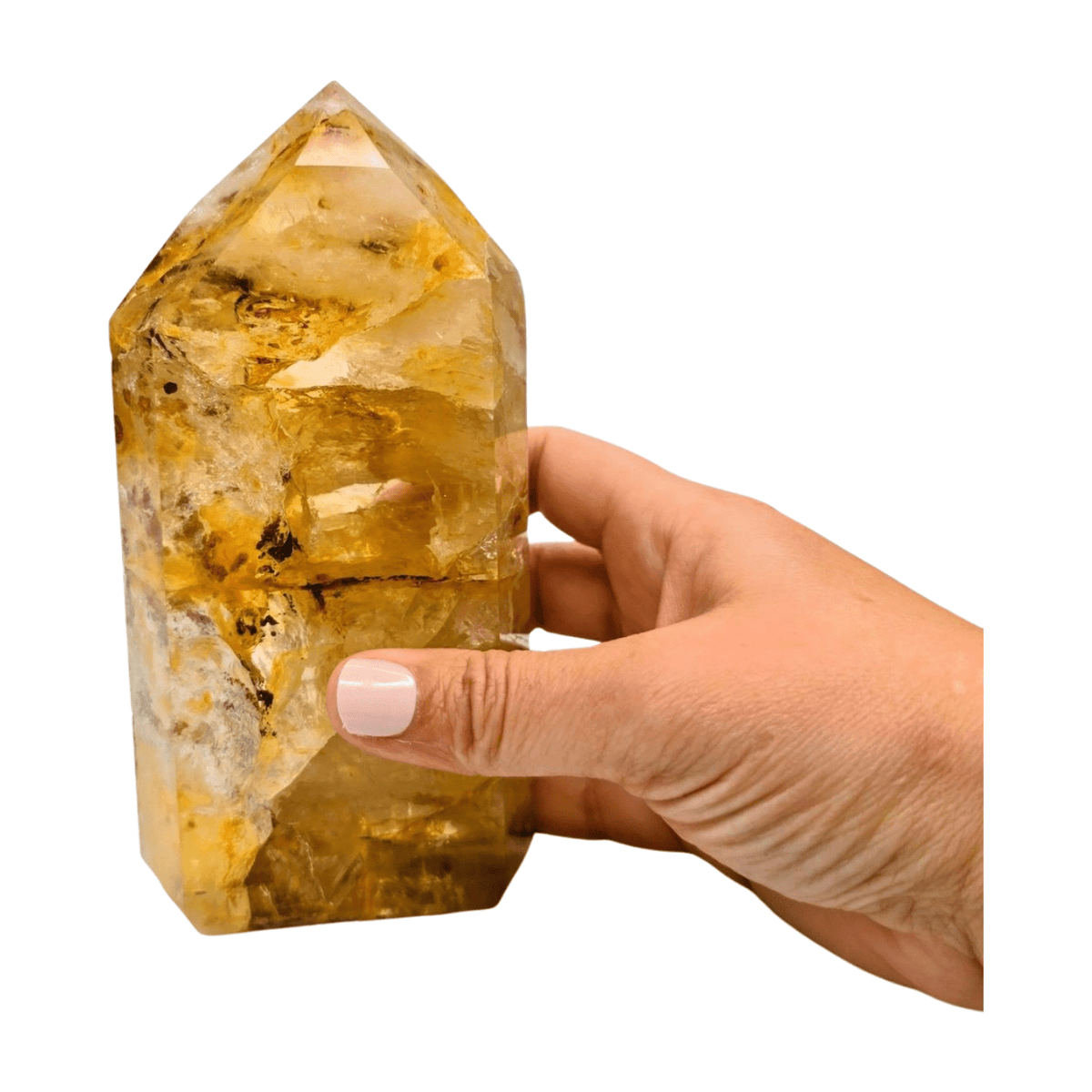 Golden Healer Quartz Tower