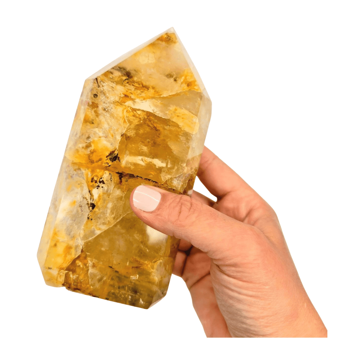 Golden Healer Quartz Tower