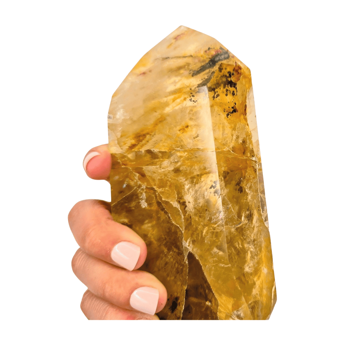 Golden Healer Quartz Tower