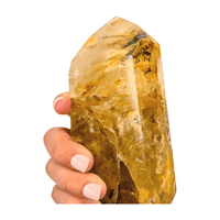 Golden Healer Quartz Tower