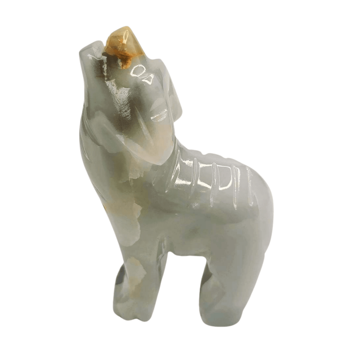 Gray Calcite Wolf