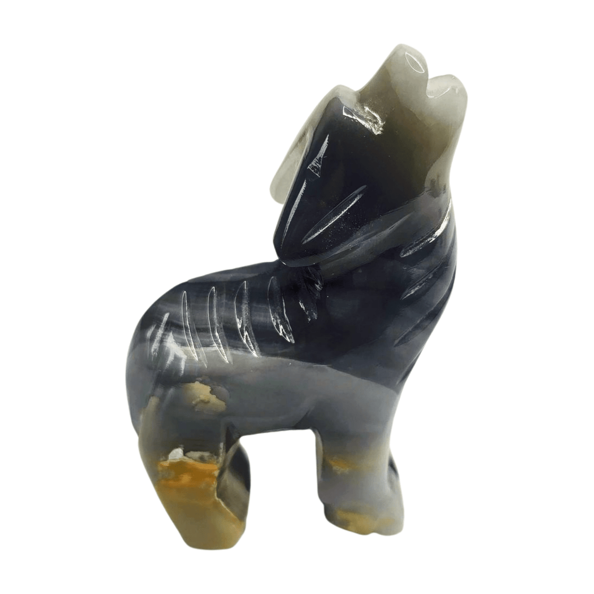Gray Calcite Wolf - Color Variation