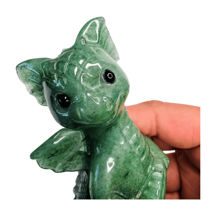 Green Aventurine Baby Crystal Dragon