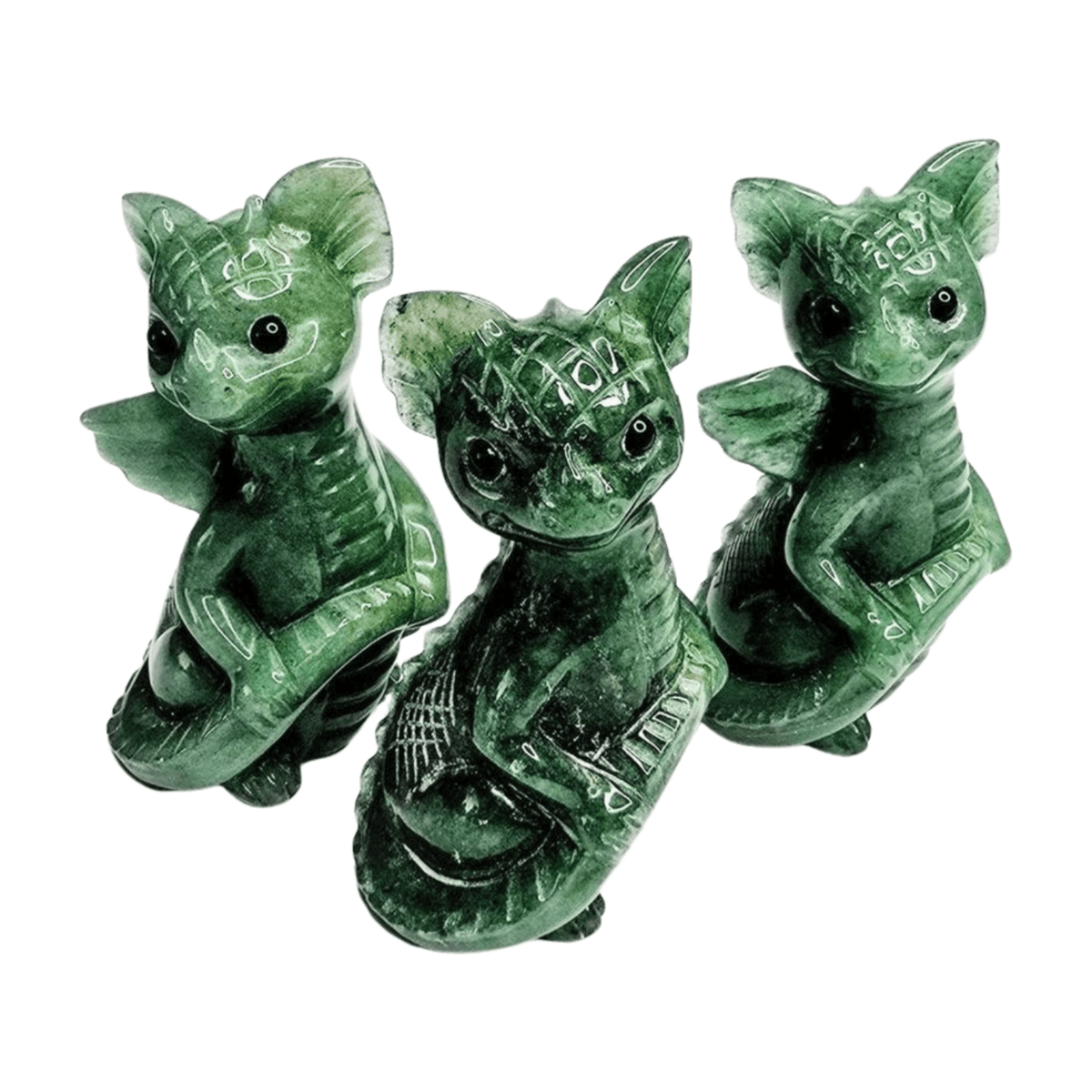 Green Aventurine Baby Crystal Dragon