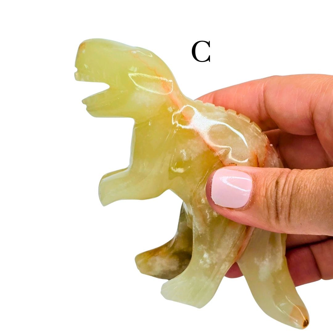 Green Calcite T-Rex