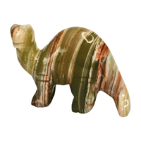 Green Calcite Dinosaur