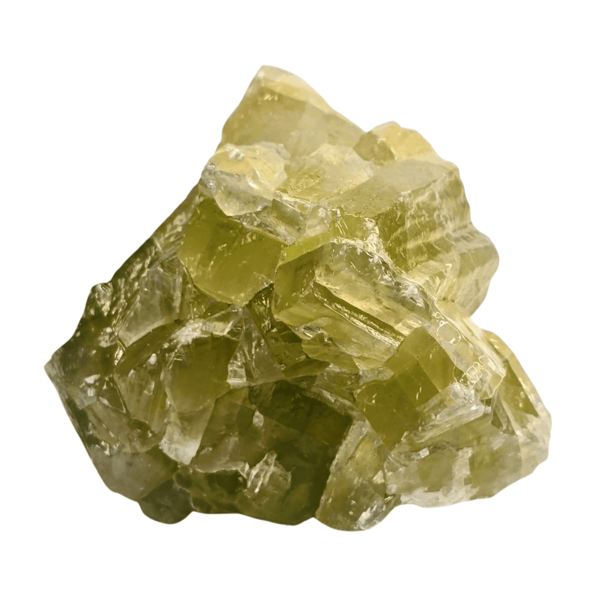 Green Calcite Specimen Large