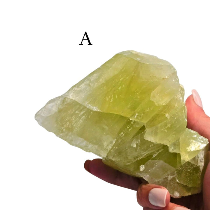 Green Calcite Specimen Large