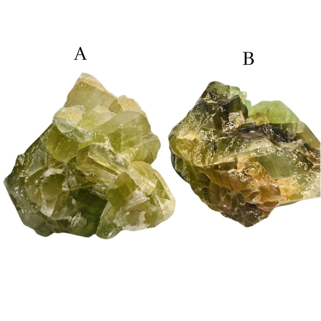 Green Calcite Specimen Large