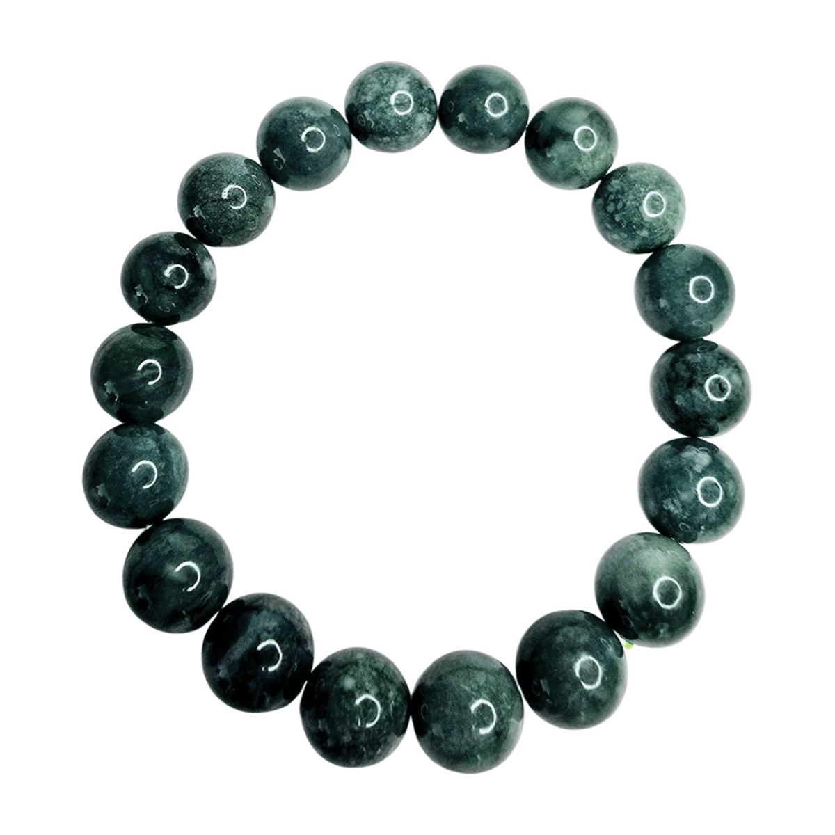 Jade Beaded Bracelets - 10mm