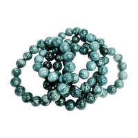 Jade Beaded Bracelets - 10mm