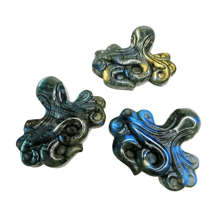 Labradorite Octopus - Small